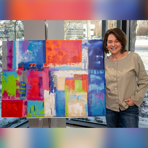 Family Caregiver Creates Tranquil Art Space to Personally Cope with Cancer
